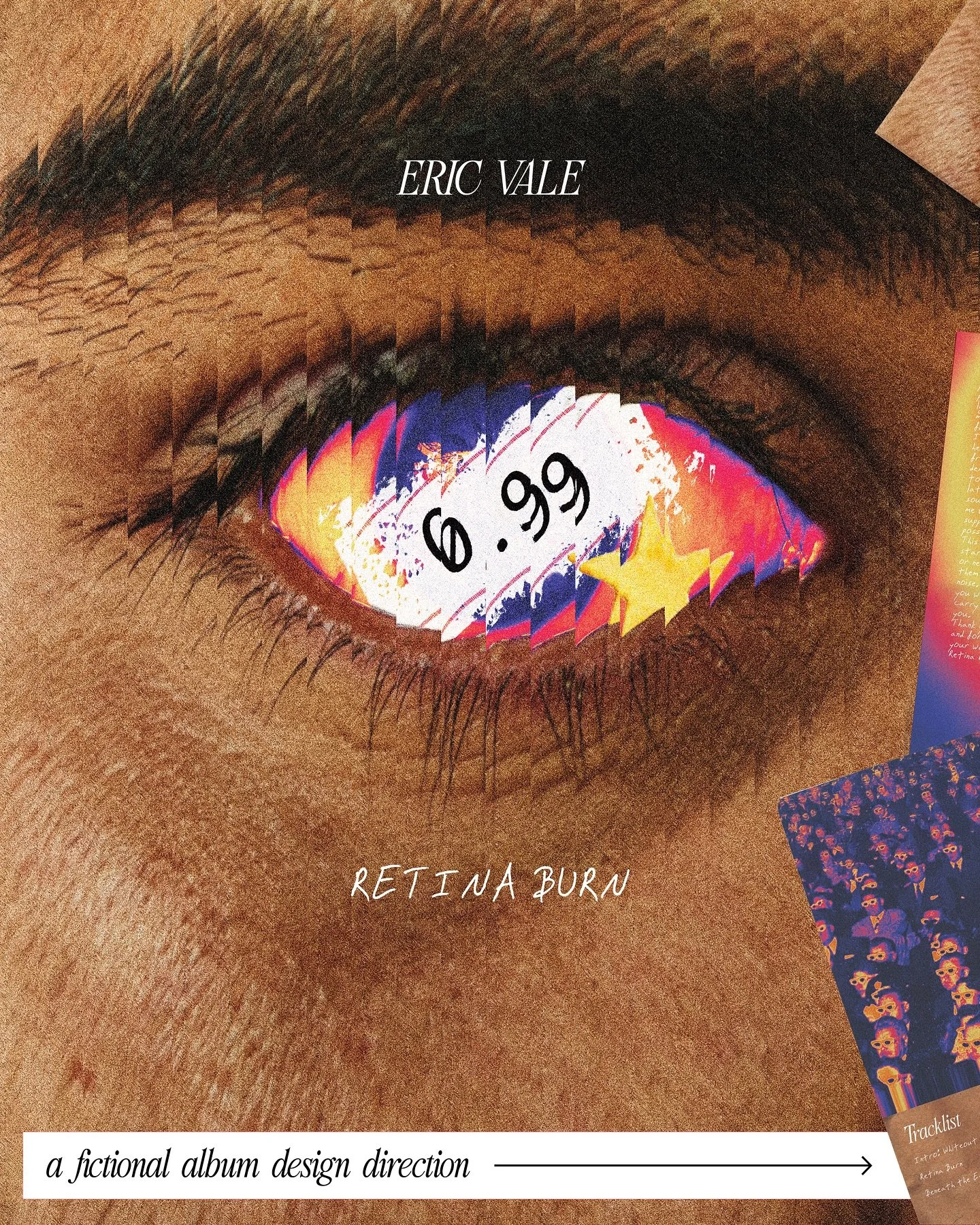 Designed a fictional album cover + design direction. Super happy with how this turned out! 
#albumart #albumcover #design #graphicdesign #visual #music #designvintage #creativecommunity #poster #texture