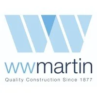 WW Martin construction logo with stylized initials 'WW' and the company name below, indicating quality construction since 1877.