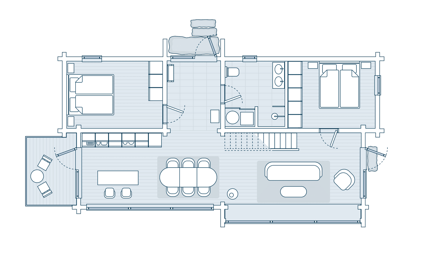 Grundriss Erdgeschoss