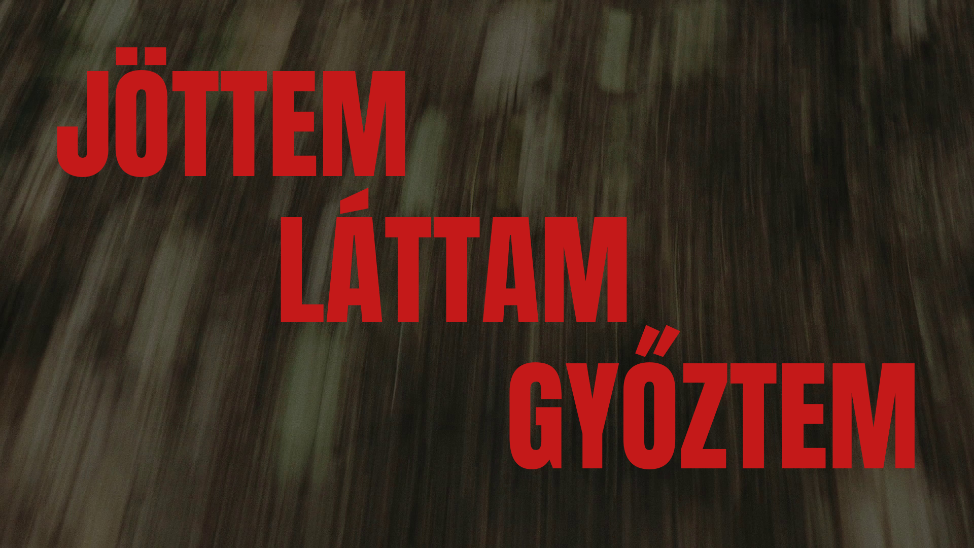 Jöttem, láttam, győztem (short documentary)