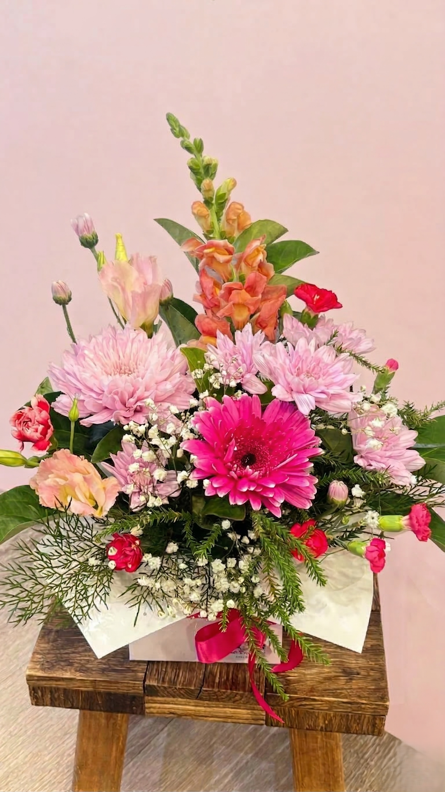 Blush & Bloom Cascade