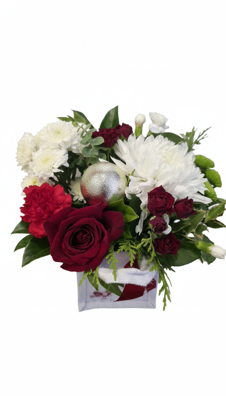 Yuletide Velvet Arrangment