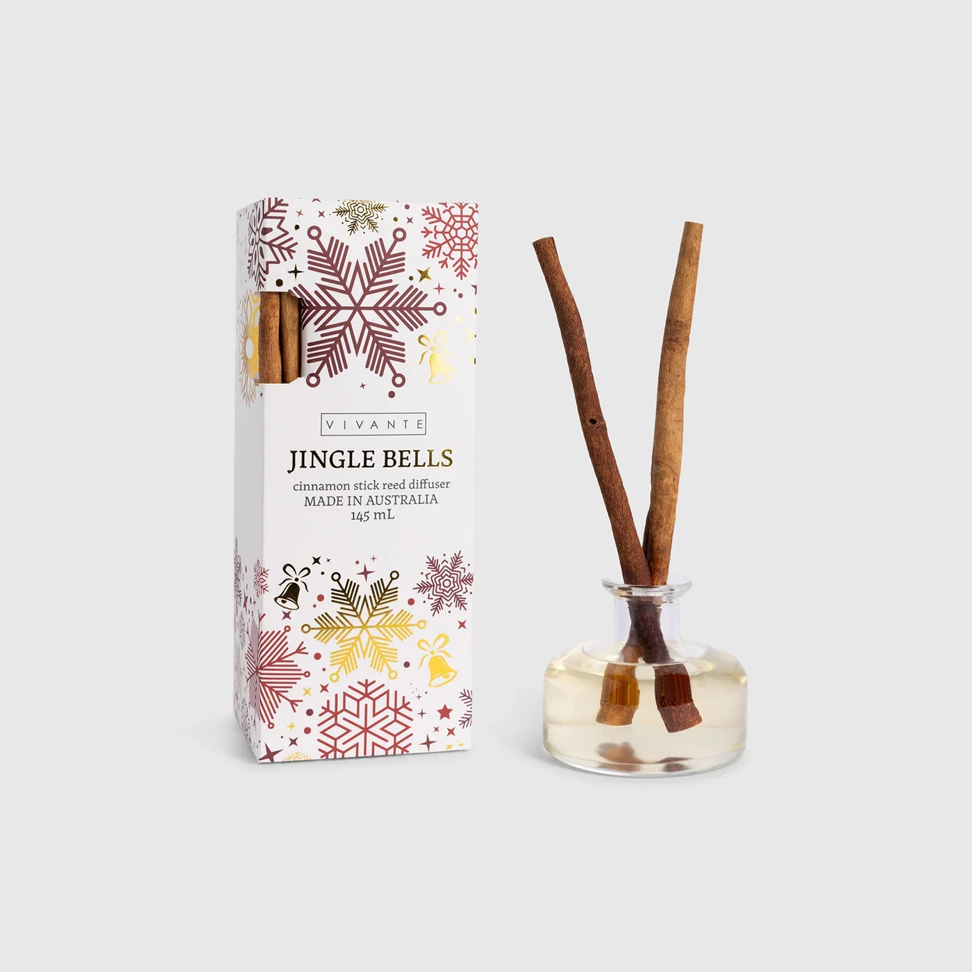 JIngle Bells Vivante Cinnamon Stick Diffuser 145ml