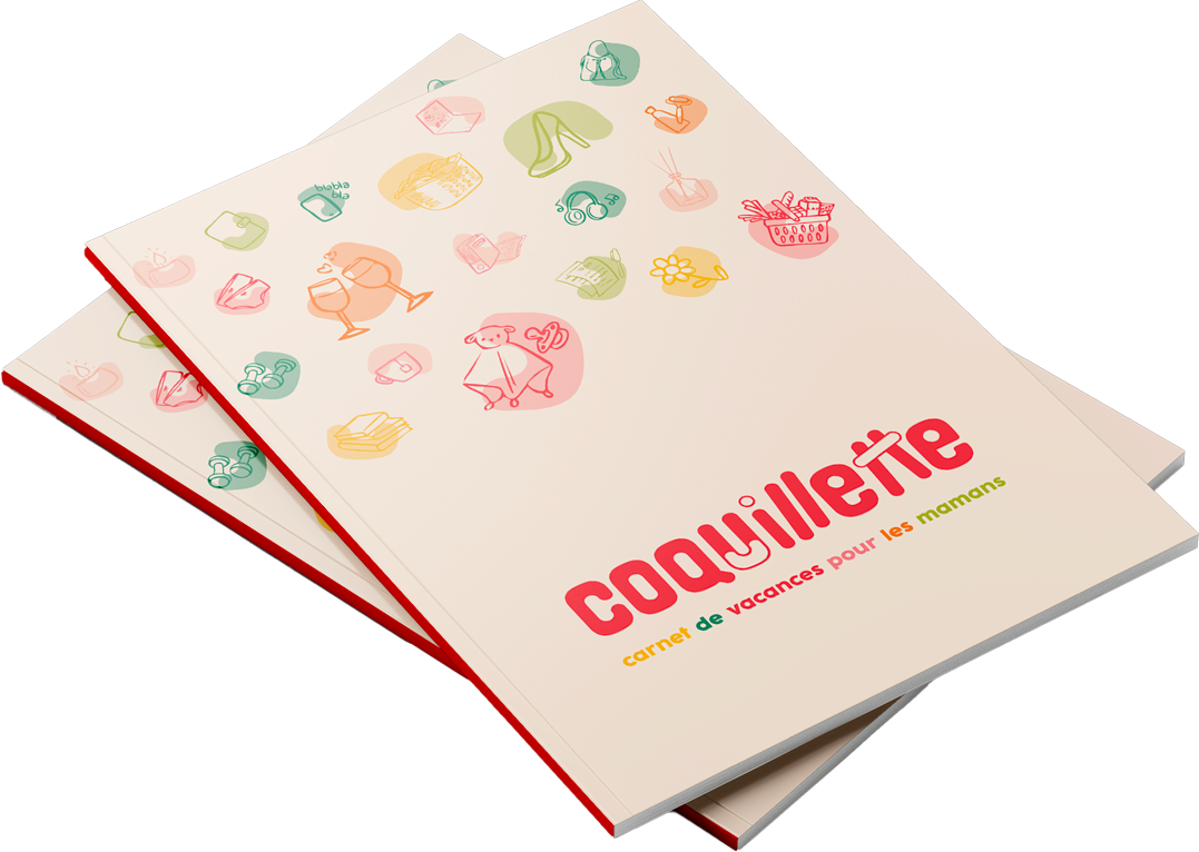 Couverture carnet de vacances mamans