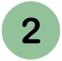 Number 2 inside a green circle