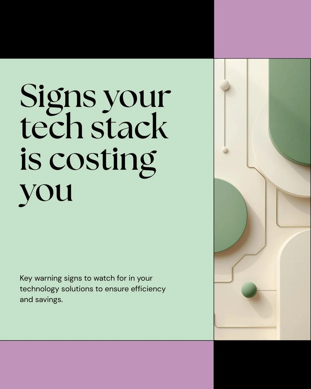 More tools doesn't mean more efficiency.

We've walked into businesses running 12 different software subscriptions, and half the team didn't know three of them existed.

Technology should make work simpler. Here are the signs it's doing the opposite.