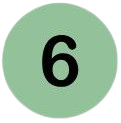 Number 6 inside a green circle.