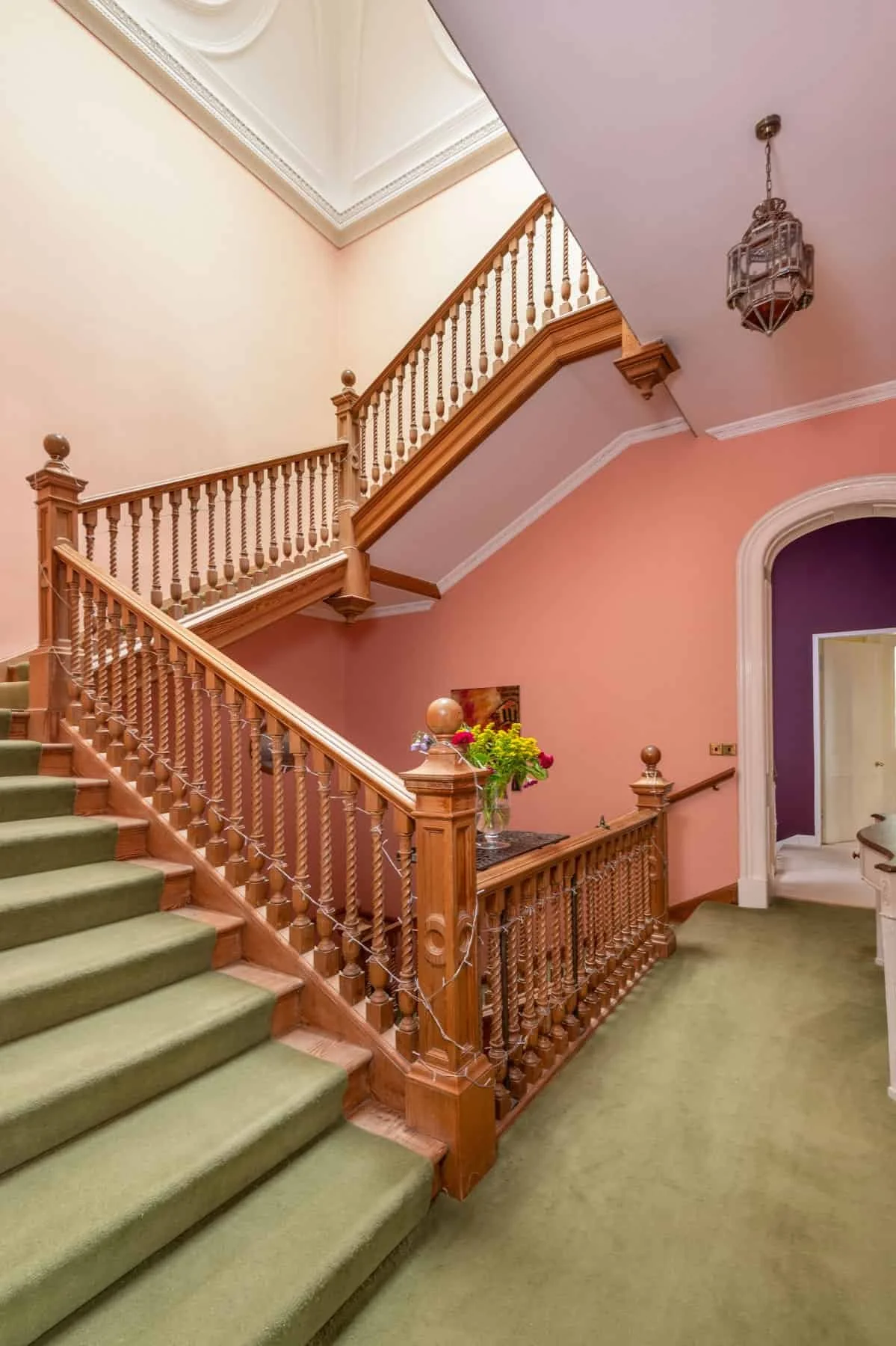 Woll House staircase