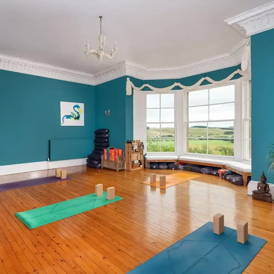 Yoga studio at Woll Estate Retreats