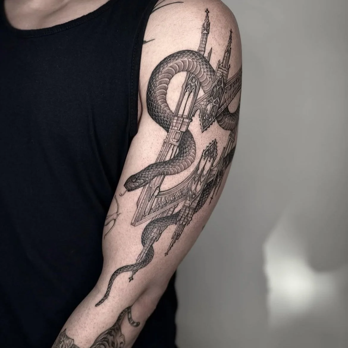 Insane piece by @lepapillon.tattoo 
Contact Daniel directly to book!