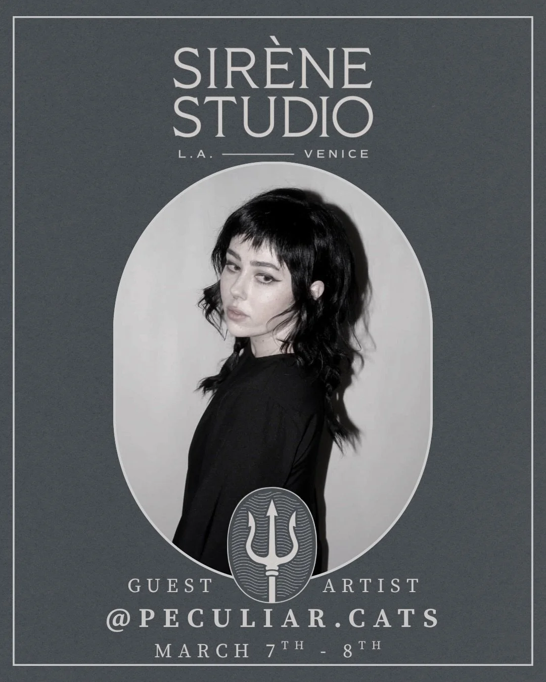 Swipe here to peep @peculiar.cats beautiful work! Stoked to have Kellie as a guest with us in Venice this March, limited spaces available so please DM her directly to book your spot! 📩