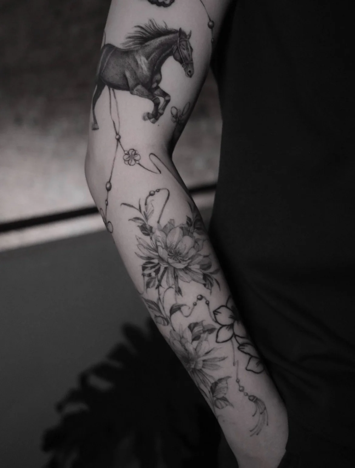 Full sleeve composition by @victoriado 
Contact Victoria direct for more info!