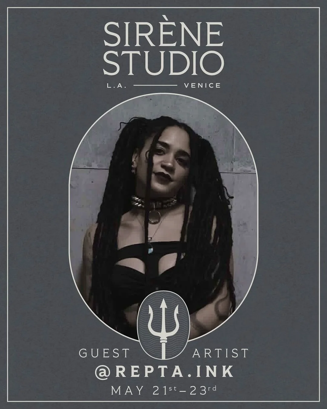 So excited to welcome @repta.ink to the studio this May! She will be guesting with us in our Venice studio &amp; is now taking bookings!
Check out her insane designs and grab your spot while she&rsquo;s here! DM @repta.ink directly for more info