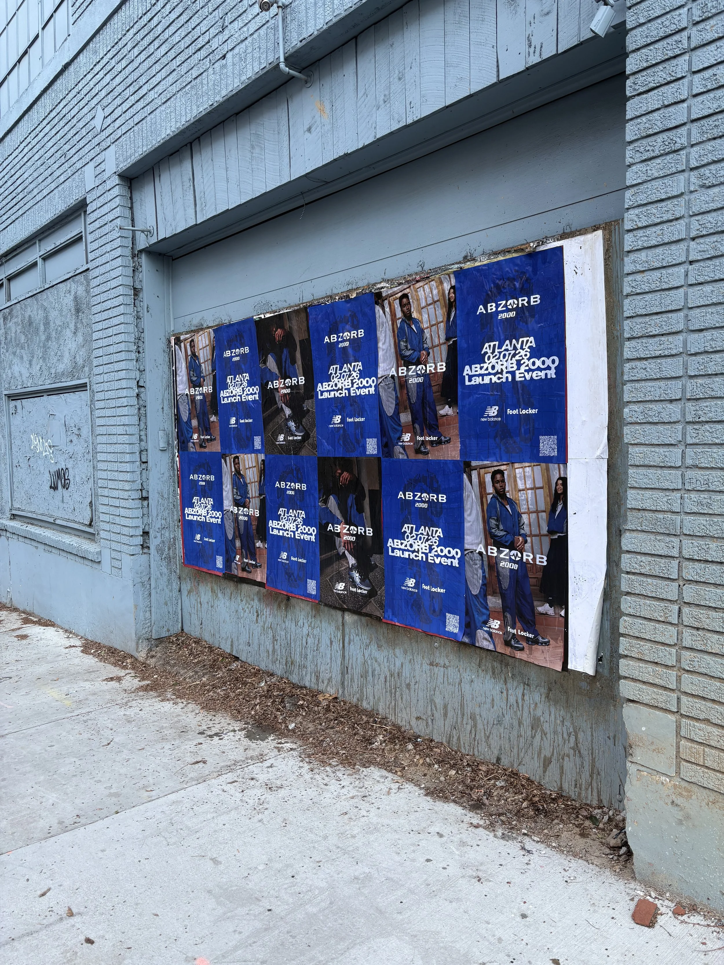 Atlanta Wheatpasting Poster 24x36