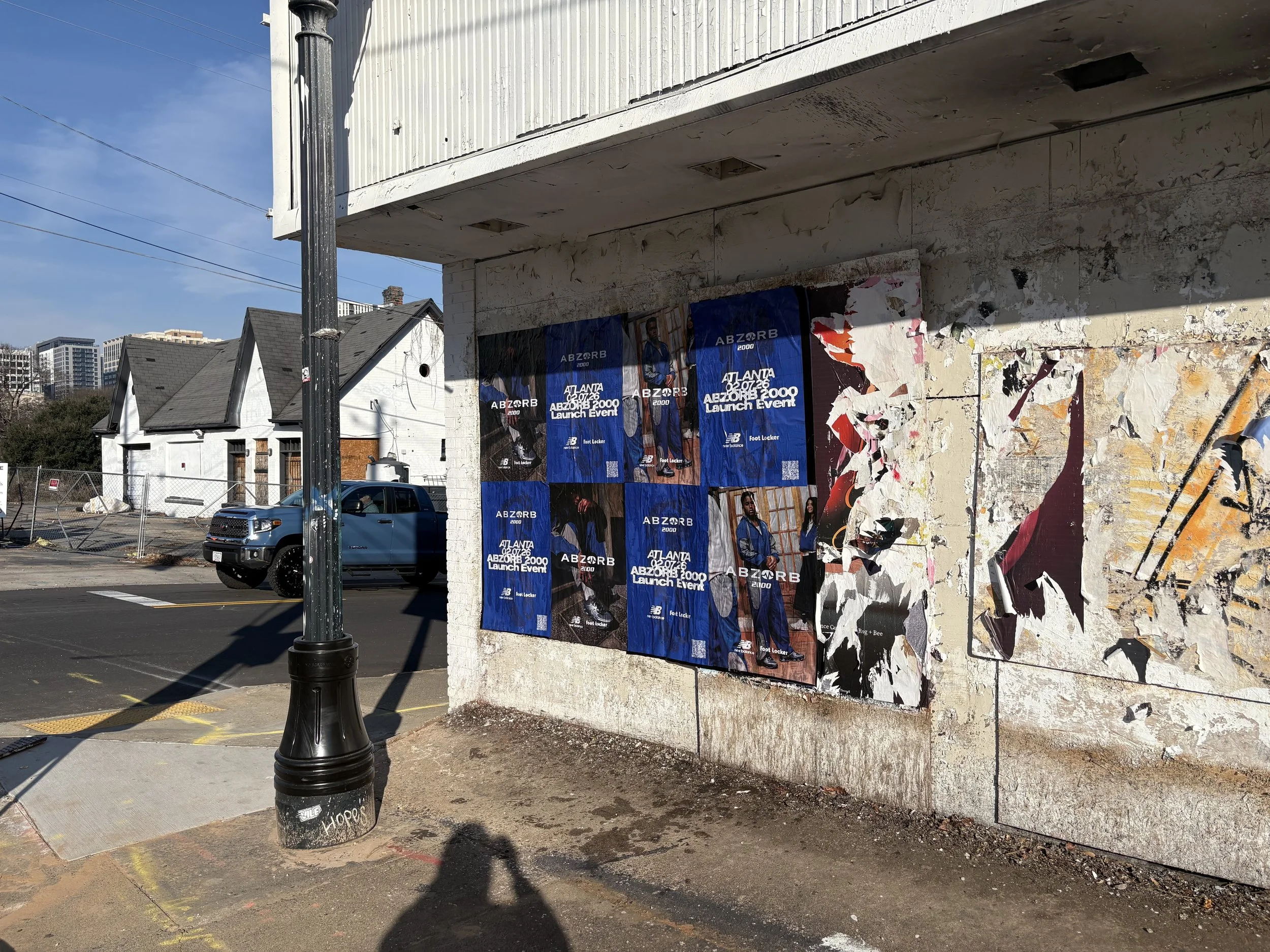 Atlanta Wheatpasting Poster 24x36