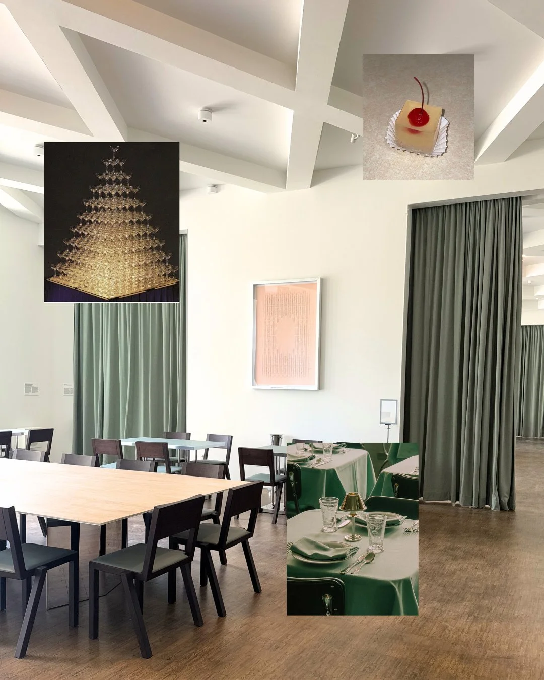 For Triennale Milano, we worked on the restoration of a 1940s restaurant, turning it into a narrative of history and design.⁠
A journey through Milan&rsquo;s culture, where culinary tradition meets the language of design.