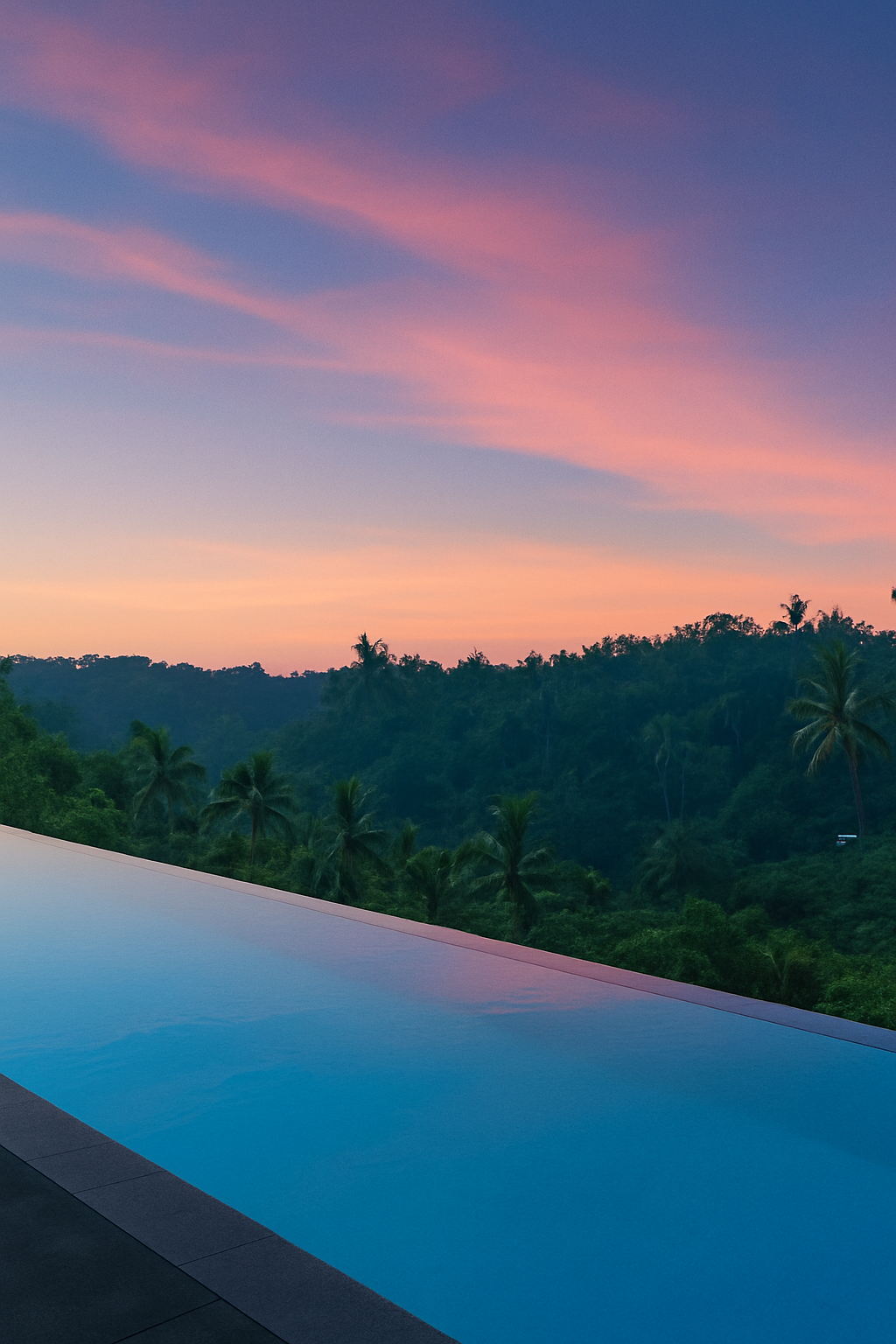 1. Bali — Exit to Soft Mornings

Wrapped in humid sunrise air and surrounded by jungle silhouettes, Bali becomes a symbol of emotional relief.
This visual represents the escape from pressure into warmth, color, and slow mornings.
A single choice lead