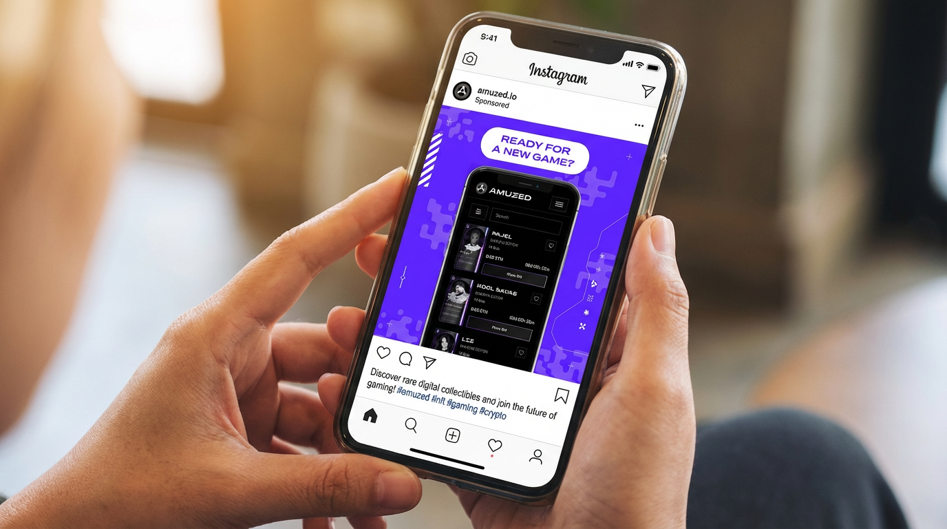 Social Media Flyer Design for Amuzed.io