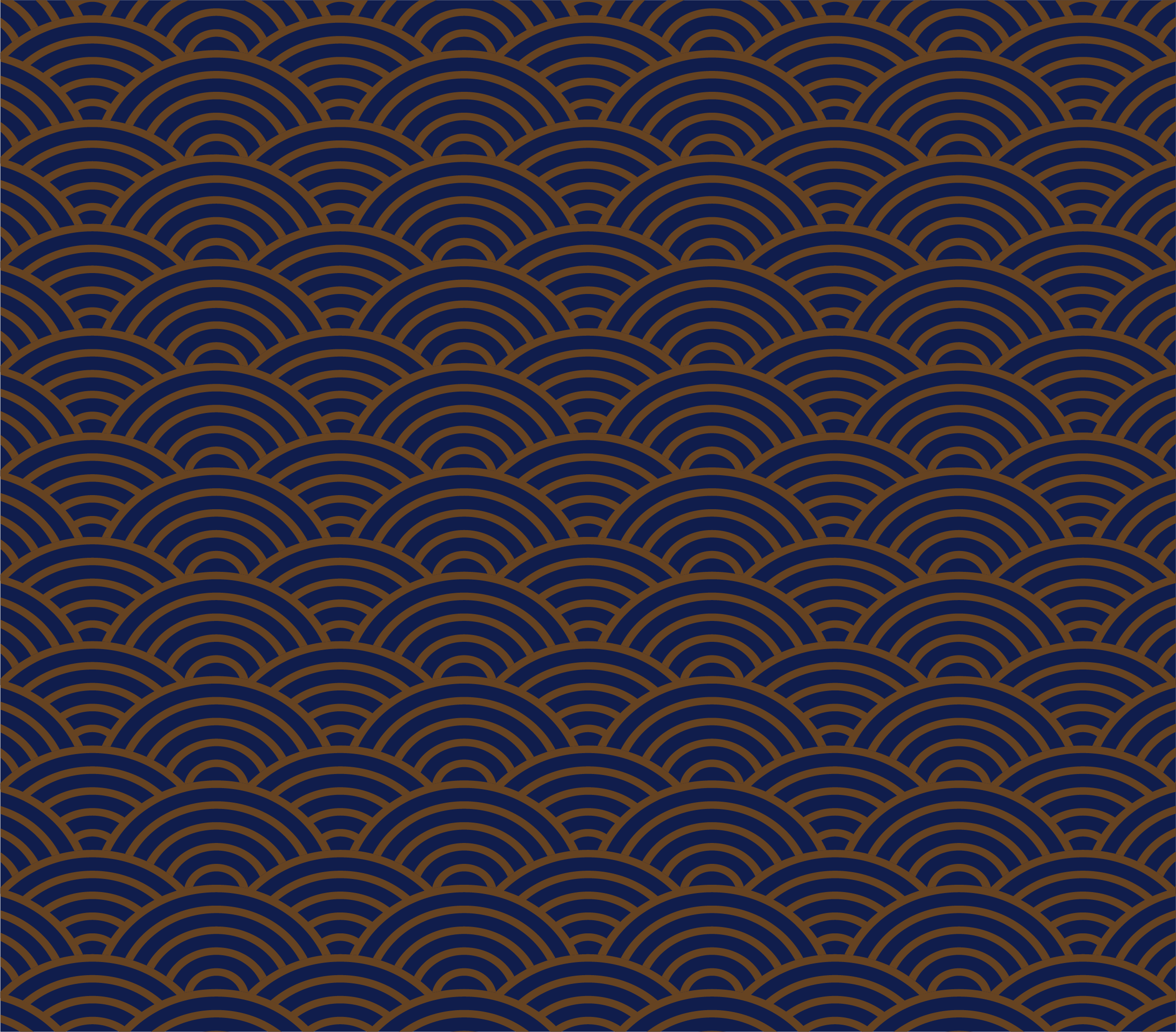 A Traditional Korean Wave Pattern 