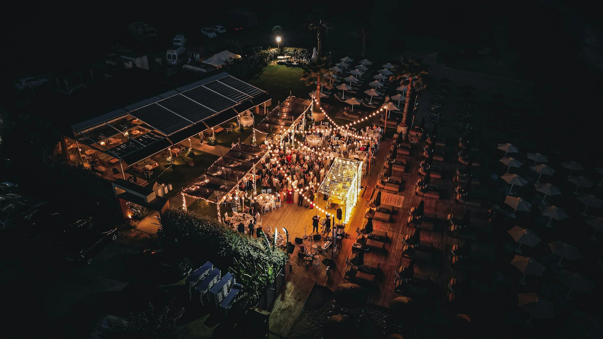 Wedding lighting and event production by Resonance Studios in Cape Town