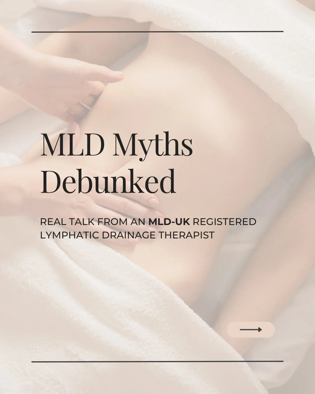 Just because it feels good&hellip; doesn&rsquo;t mean it&rsquo;s lymphatic 🤍

Manual Lymphatic Drainage (MLD) is often misunderstood. A lot of what you see online looks relaxing, but true MLD is very specific, very gentle, and very intentional.

✨ M