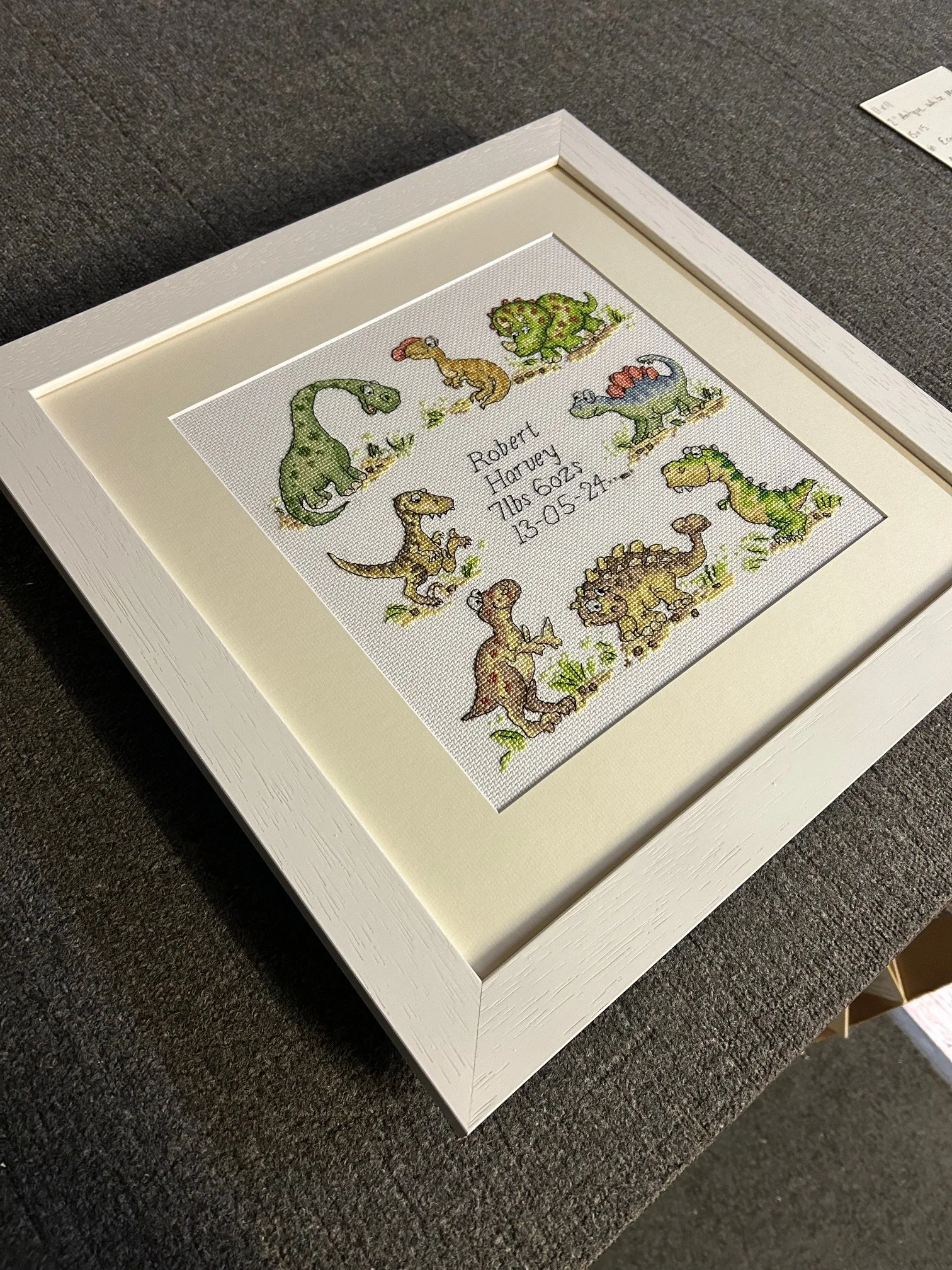 cross stitch framing