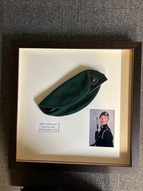 framed cricket cap