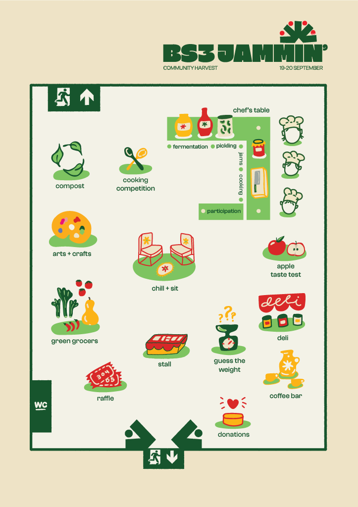 BS3 Jammin' - Event Map Design
