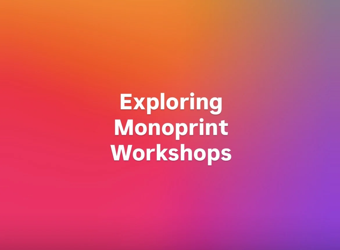 Week 1 : Exploring Monoprint - Ticket