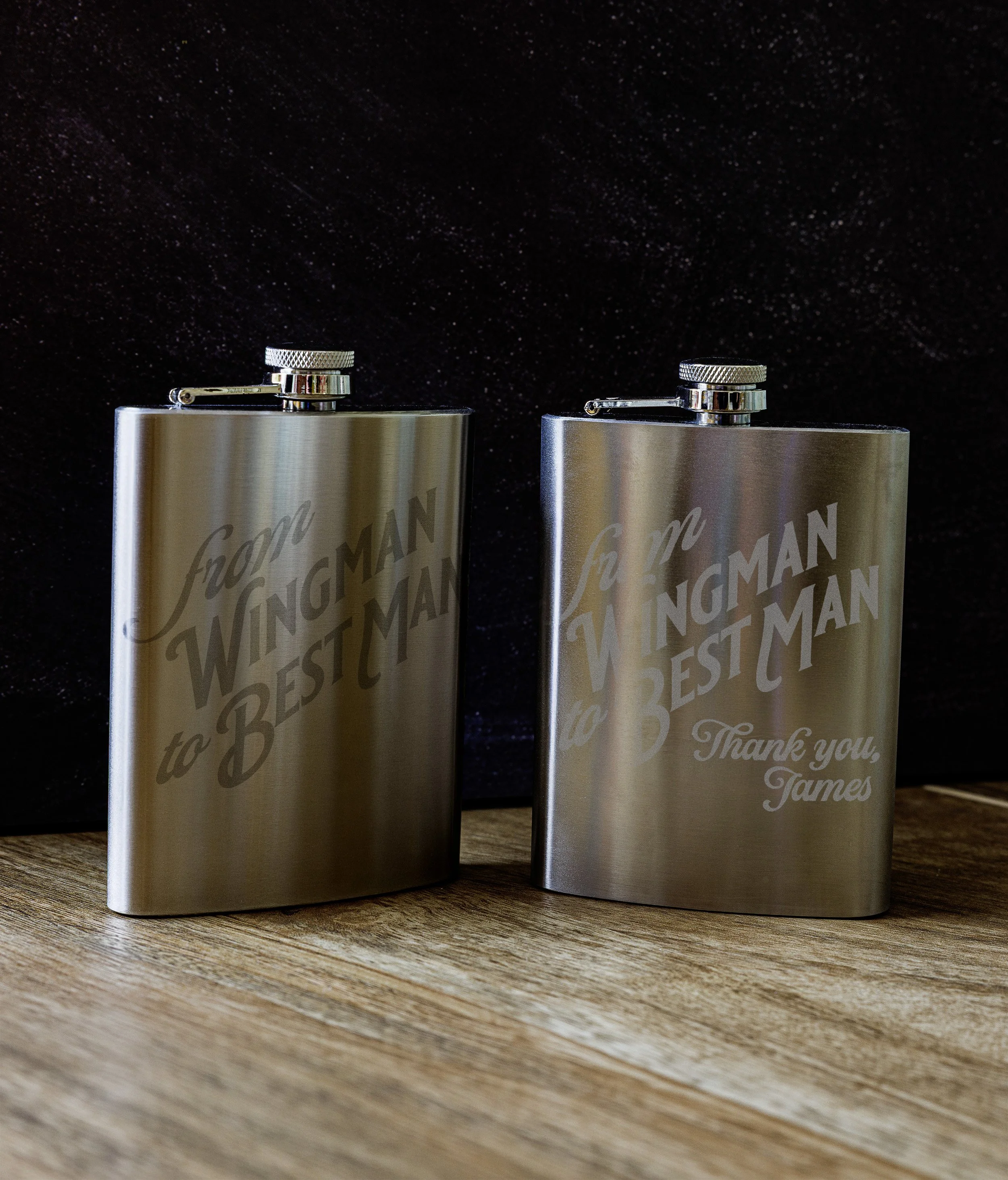 Best Man’s Hip Flask