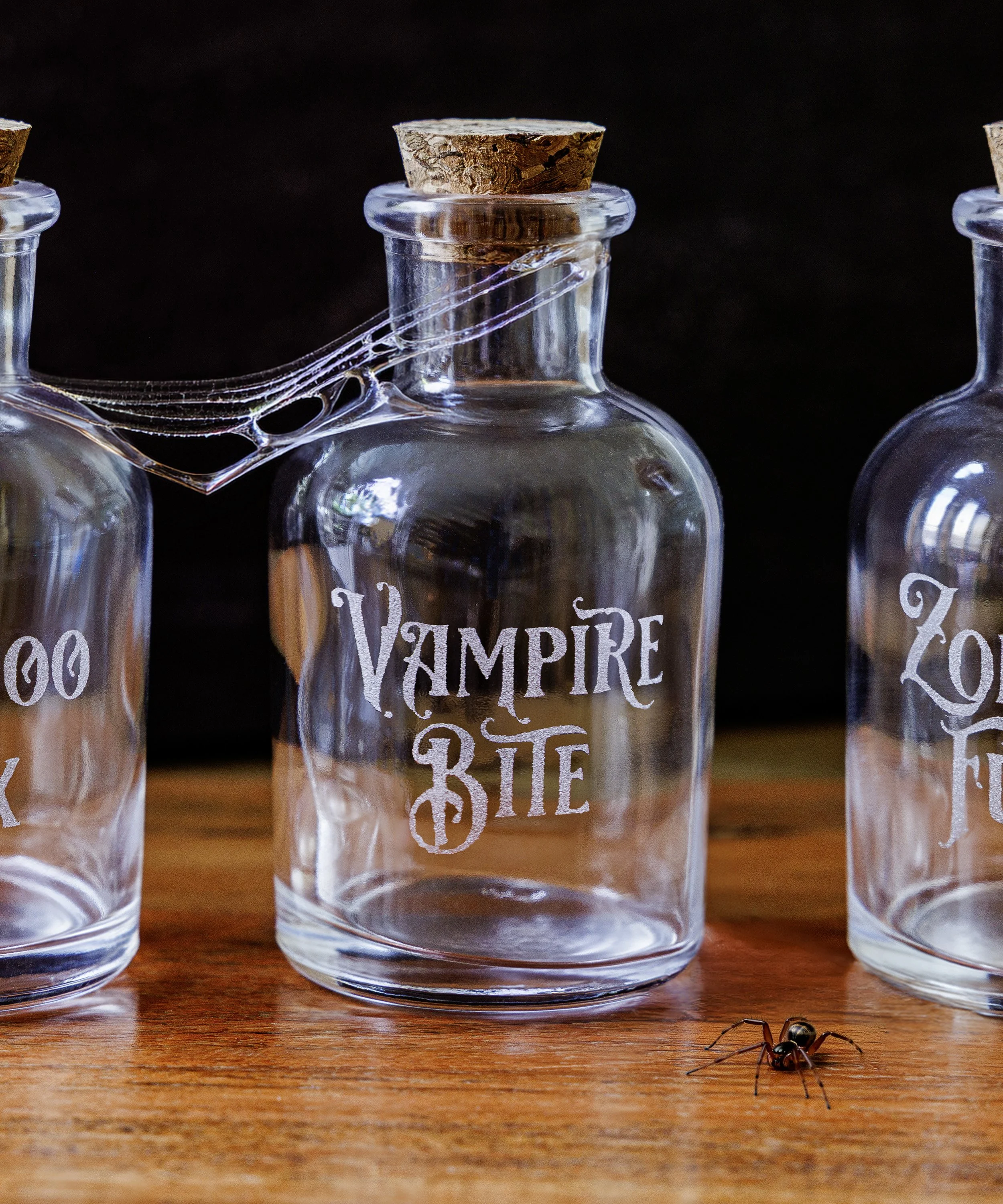 Halloween Shot bottles x4