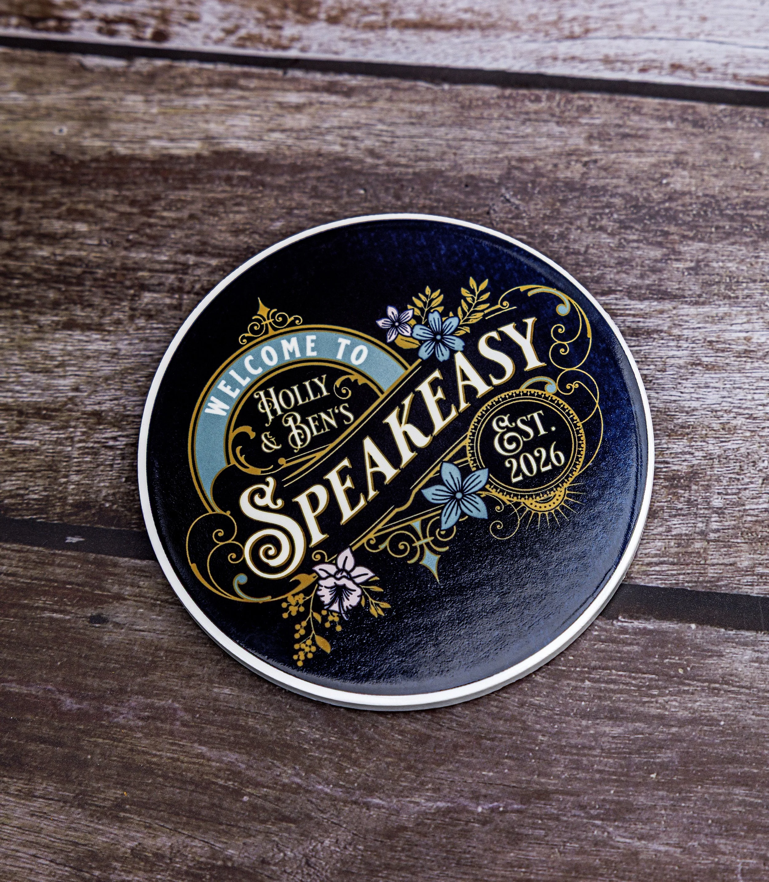 Speakeasy Coaster Set