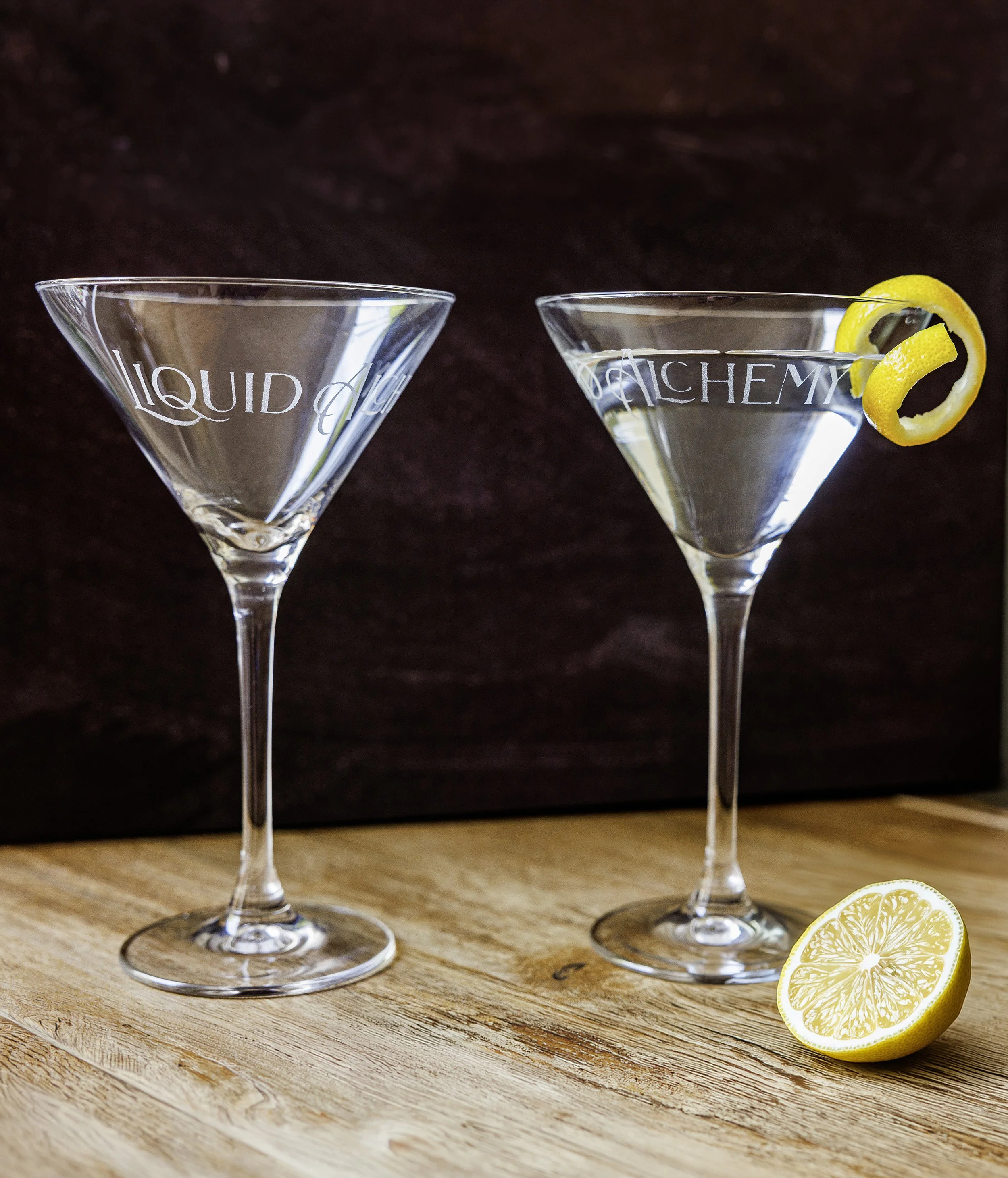 Liquid Alchemy martini glasses x2.jpg