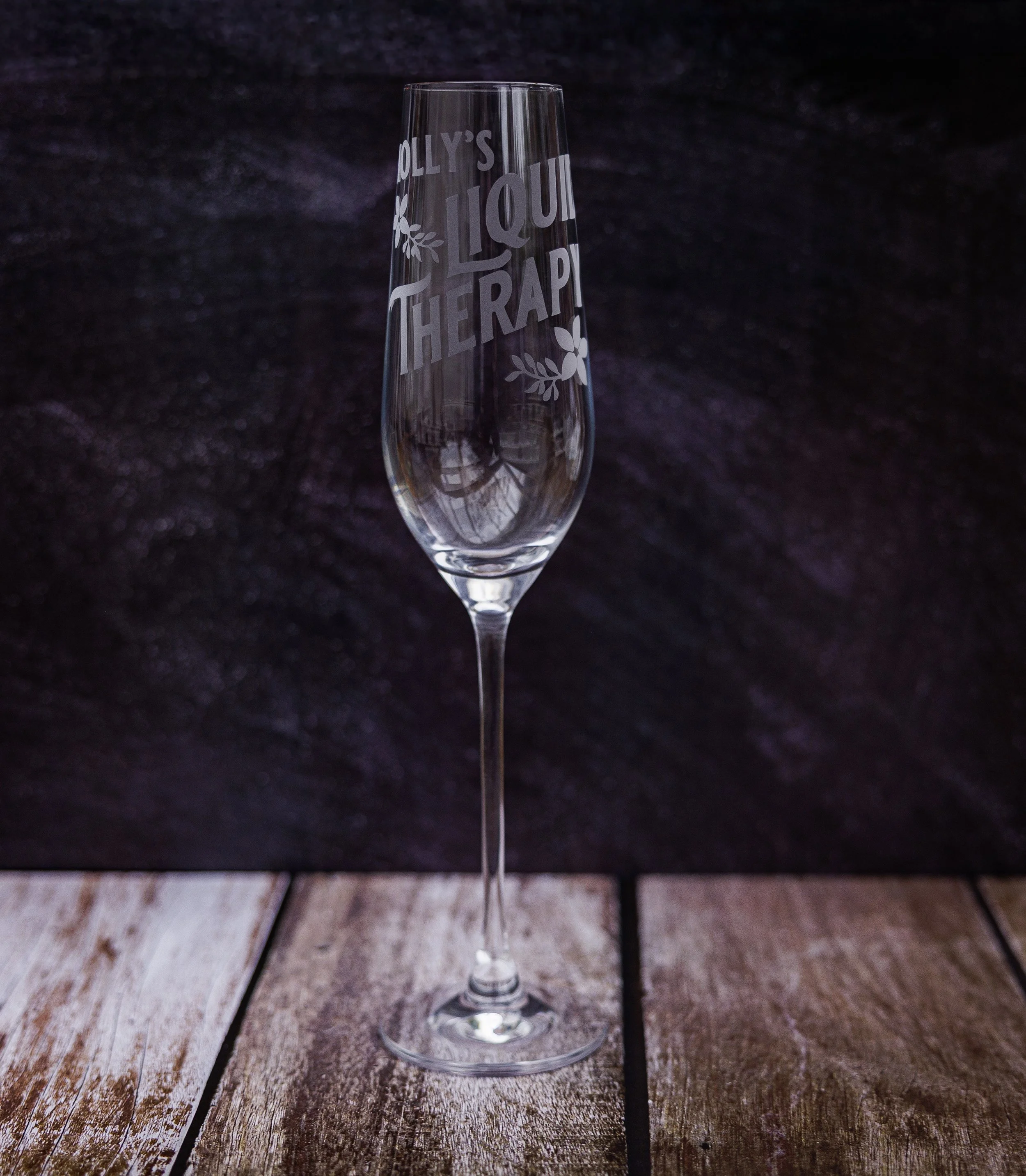 Liquid therapy champagne glass full length.jpg