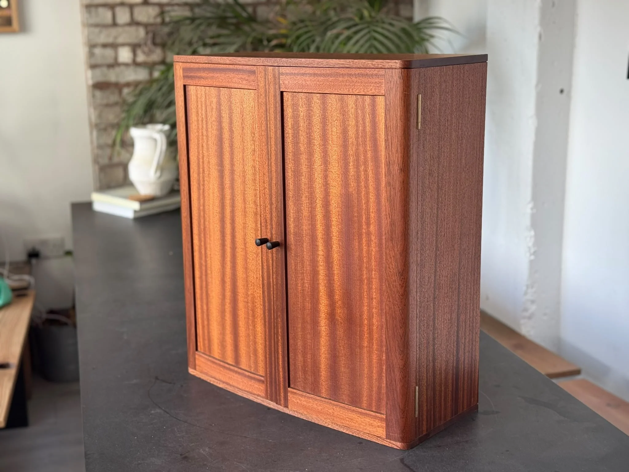 Mahogany and Sweet Chestnut Cabinet