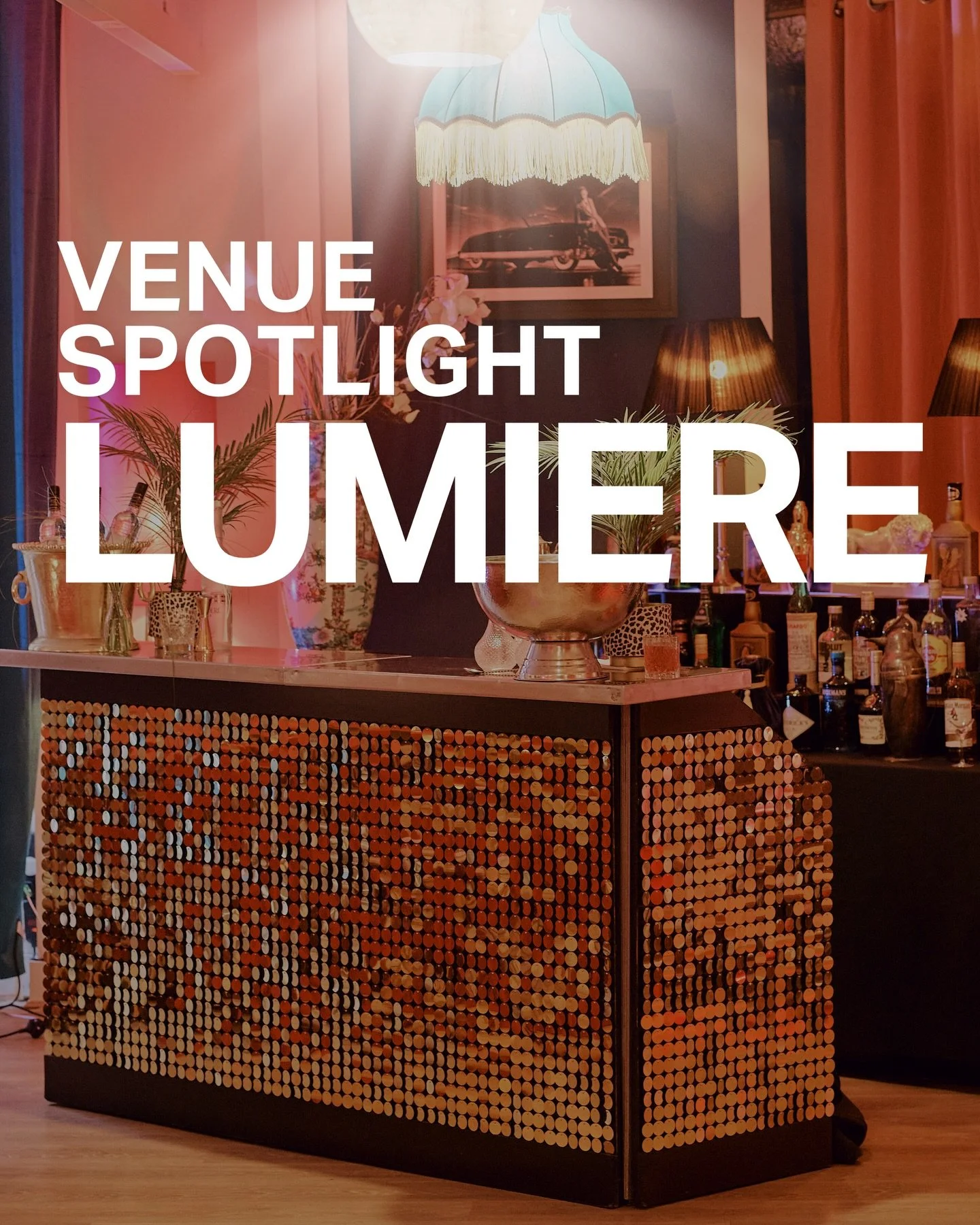 Venue Spotlight #1 &mdash; Lumiere London
Some venues just&nbsp;get it and&nbsp;@lumierelondon&nbsp;is one of them. With beautiful spaces across central London, from Shoreditch Loft to the elegant Embassy near Hyde Park, each venue has its own distin