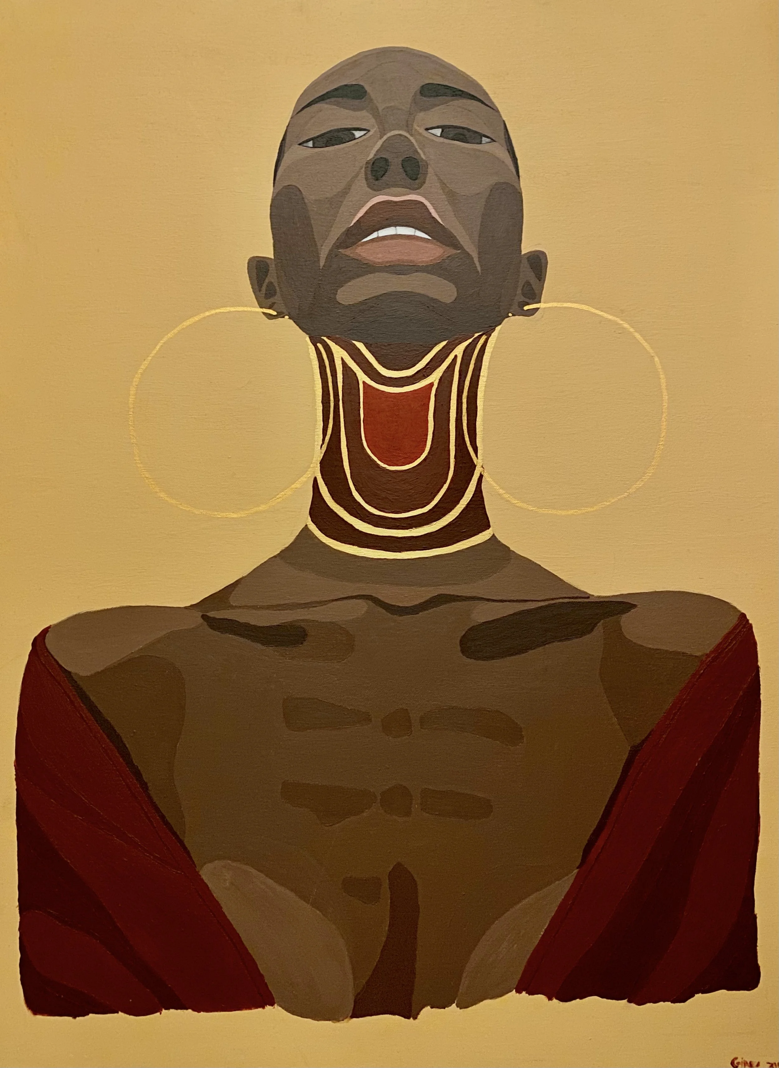 Aya (hors série) - 2020 - 85 x 62 cm - Disponible