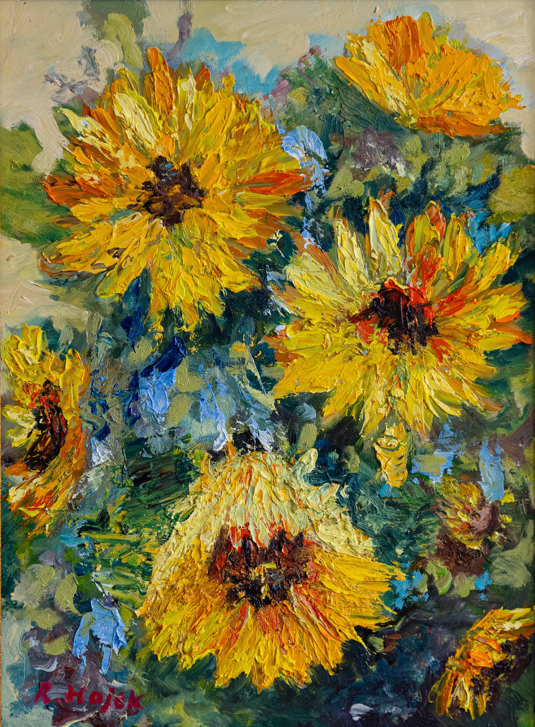 Sonnenblumenimpression