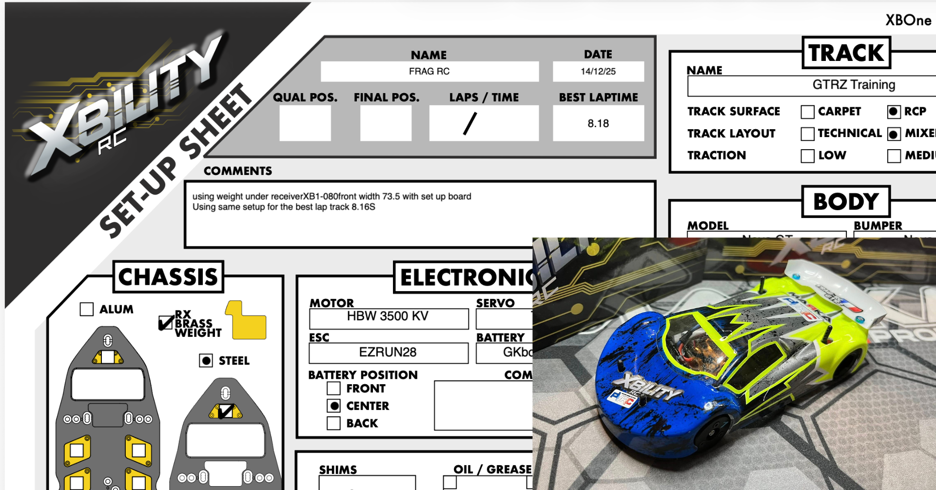 Francois G. - Lexan - 3500kv