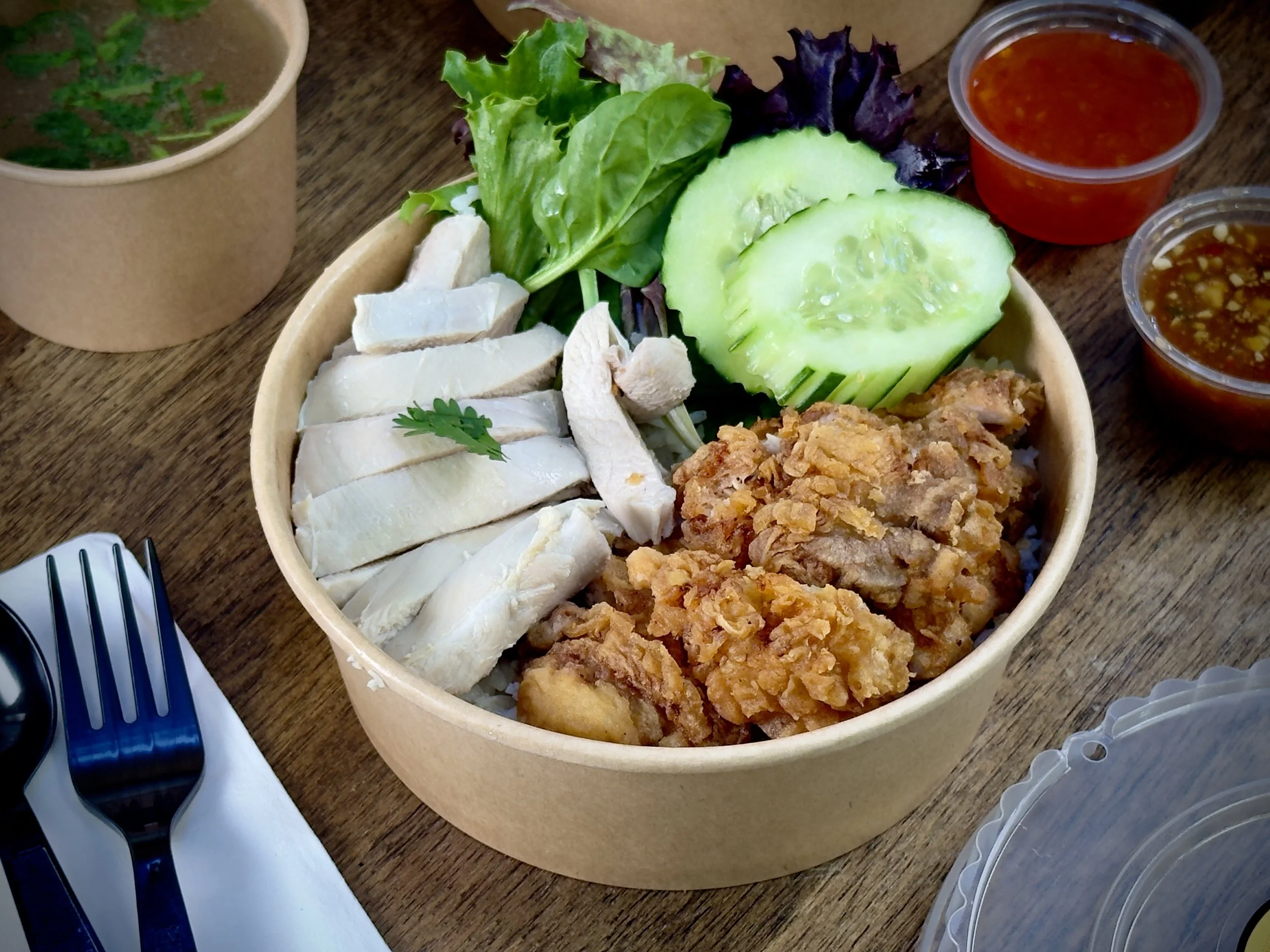 every dishes start with chicken