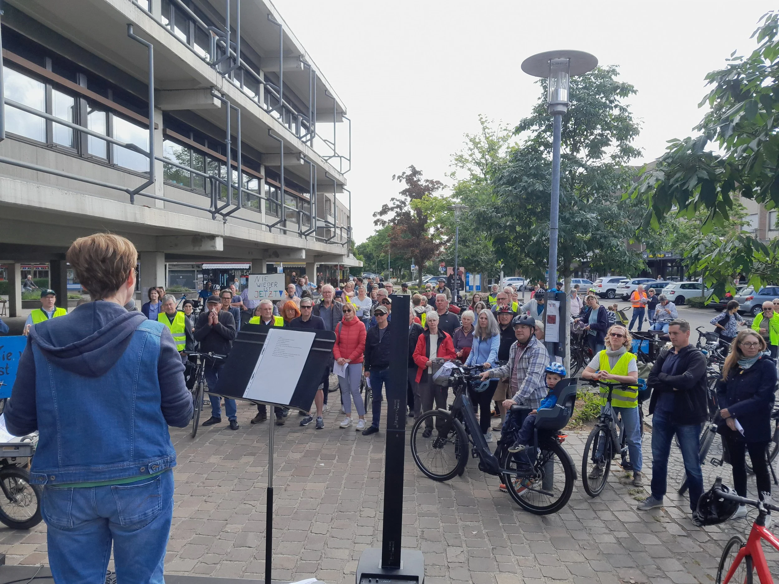 Fahrraddemo Jüddepatt