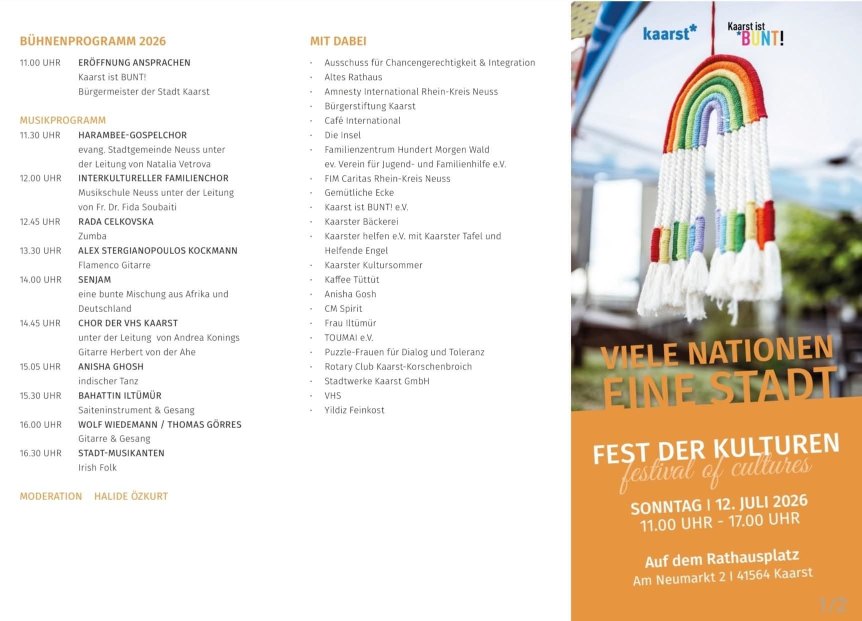 Viele Nationen - eine Stadt!