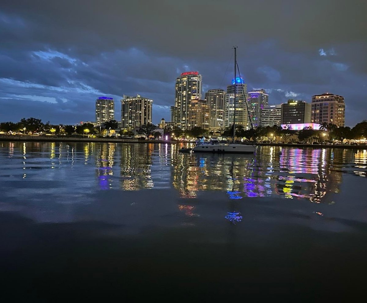 Celebrating a special occasion on the water