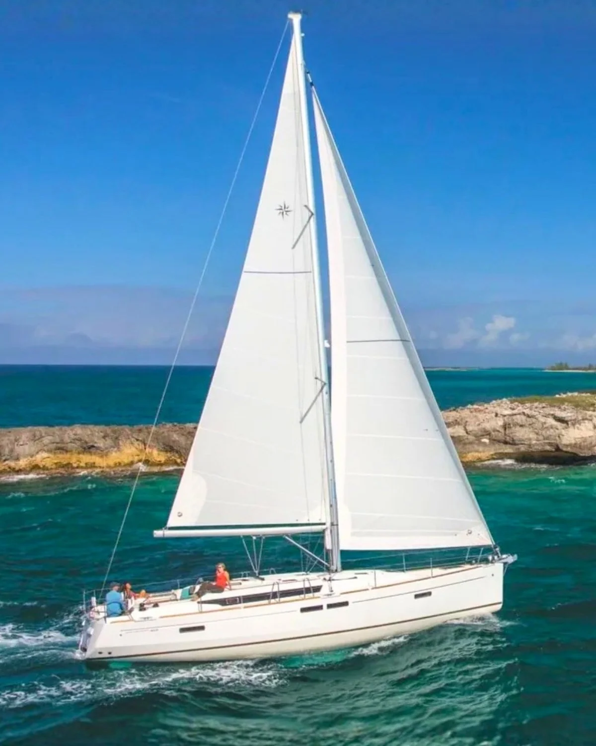 Building sailing miles aboard a cruising yacht