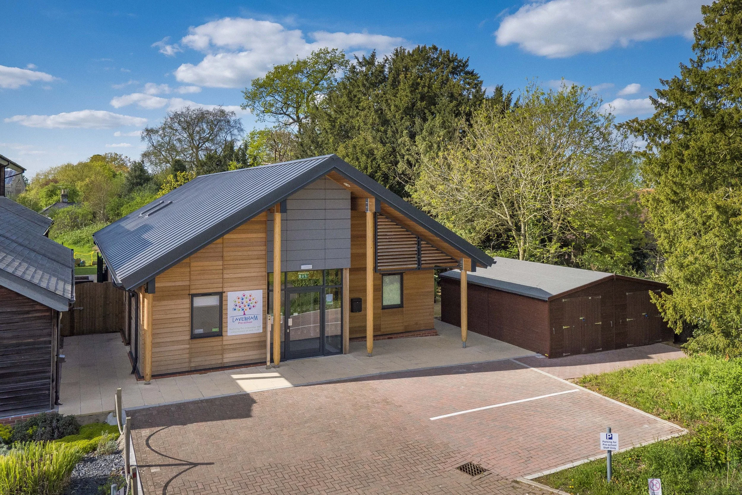 New build to provide accommodation for Lavenham Pre-school. 