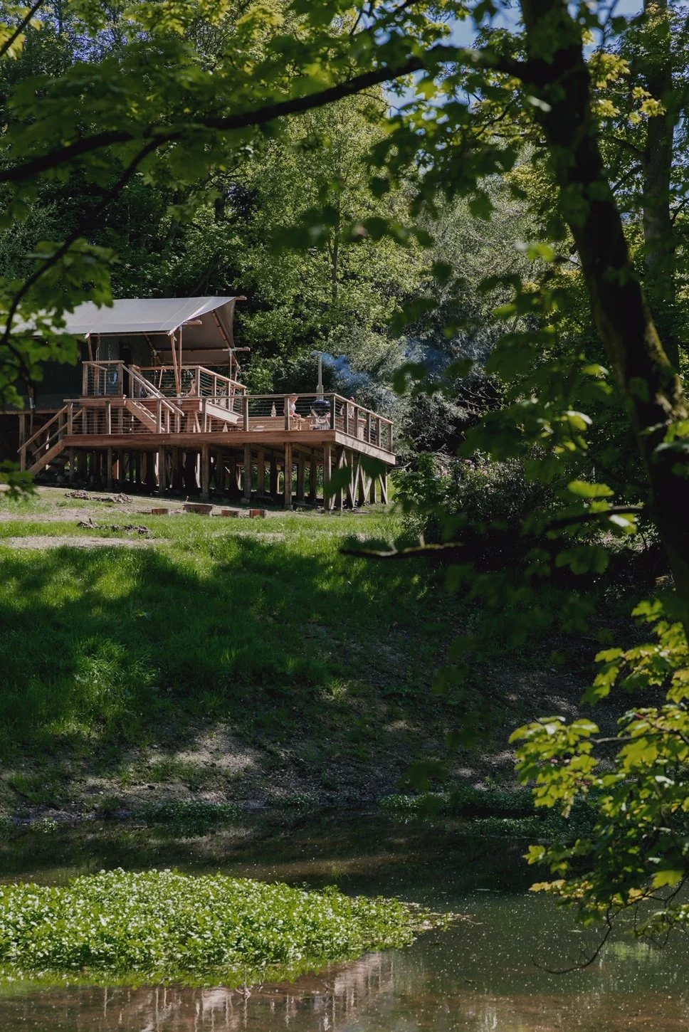 The Lost Garden Retreat, luxury holiday accommodation woodland.