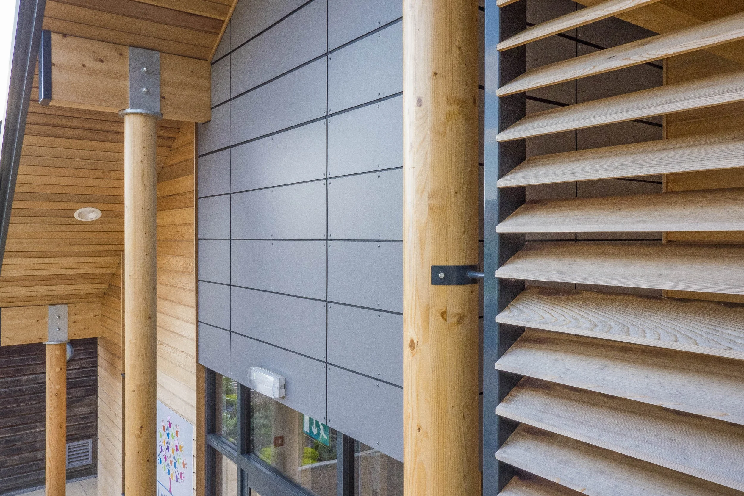 New build exterior Lavenham Pre School Suffolk