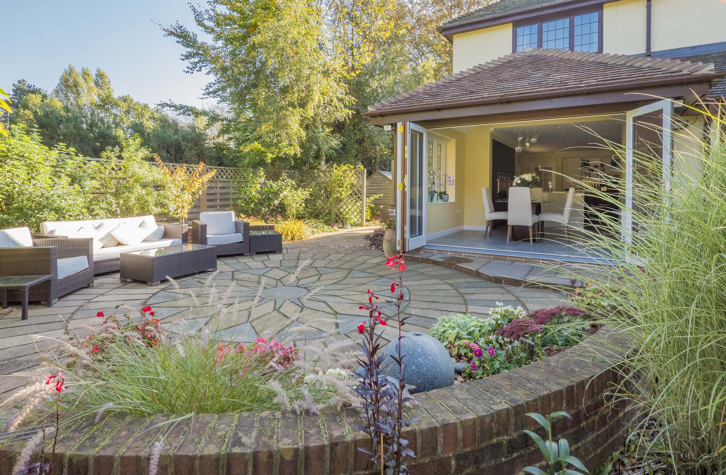 Alterations and an extension to a private residential property bifold doors