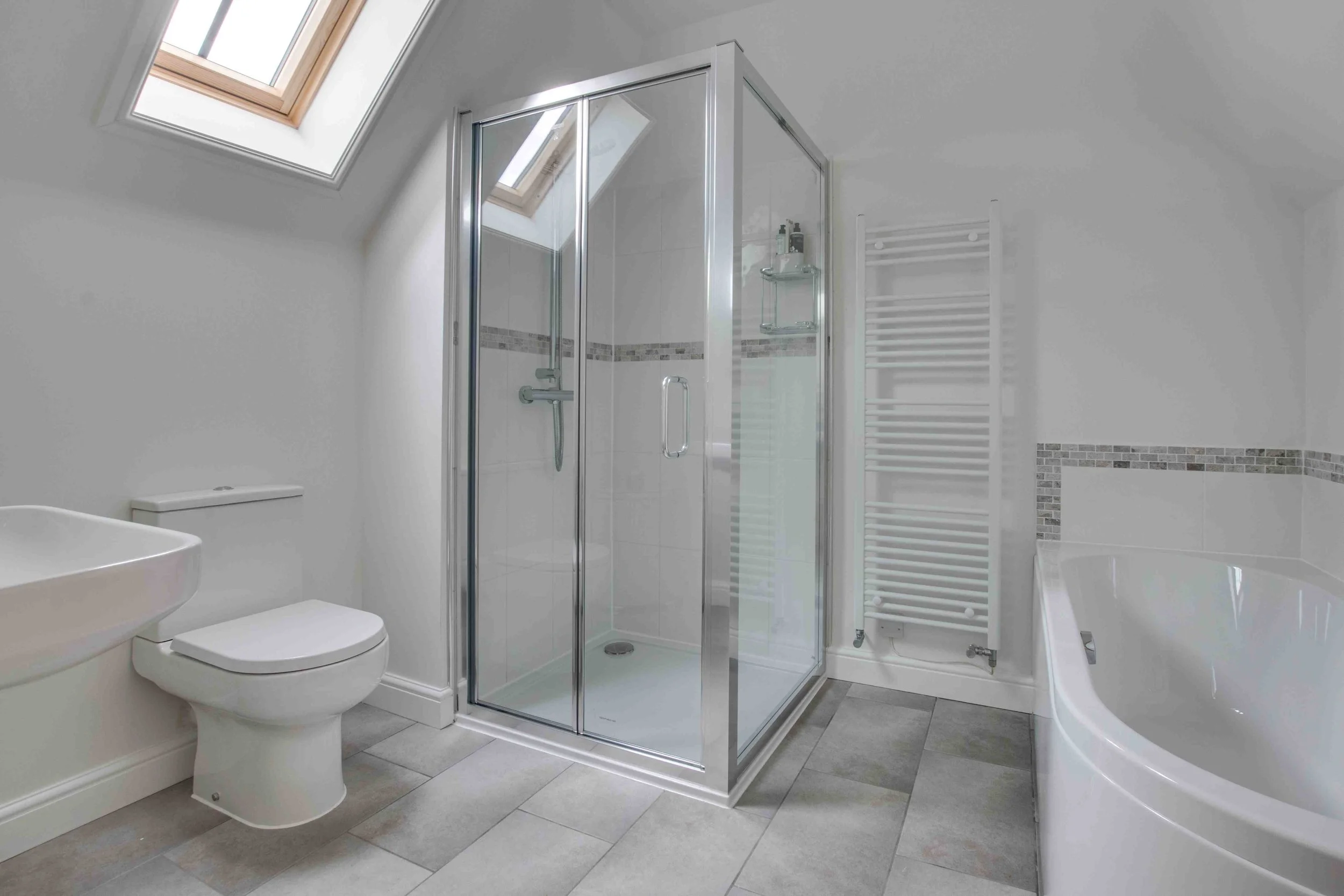 Conversion and extension to an existing Victorian stables bathroom