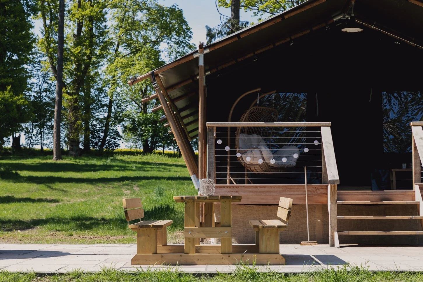 The Lost Garden Retreat, luxury holiday accommodation wooden cabin